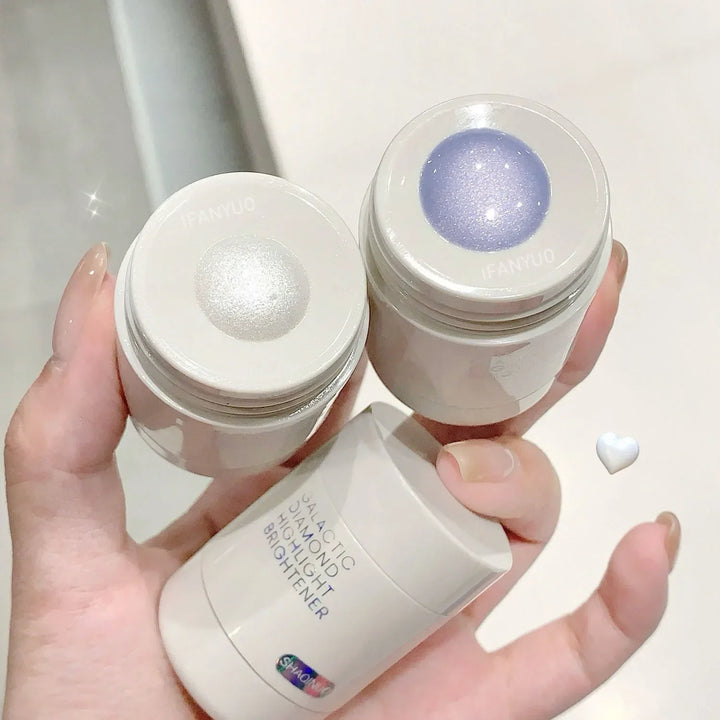 Liquid Highlighter Natural Shimmer Contour Bronzer Moisturizing Water Light Brightening Highlight Face Body Clavicle Highlight