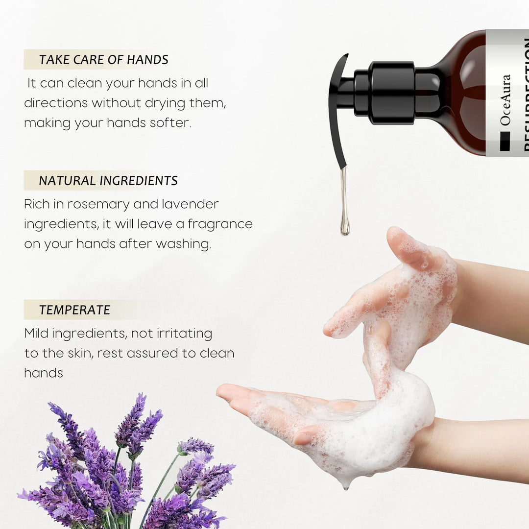 Aromatic Hand Sanitizer Deep Cleaning Removes Dirt Moisturizing Non-Irritating Gentle Hand Skin Smoothing Brightening Hand Wash