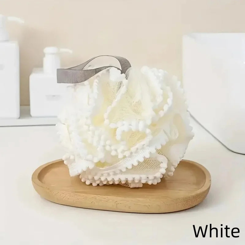 Soft Bath Sponge Ball Scrub Dady Sponge Mesh Bath Sponge Bath Bubble Balls Body Cleanser Exfoliating Sponge Shower Washcloth