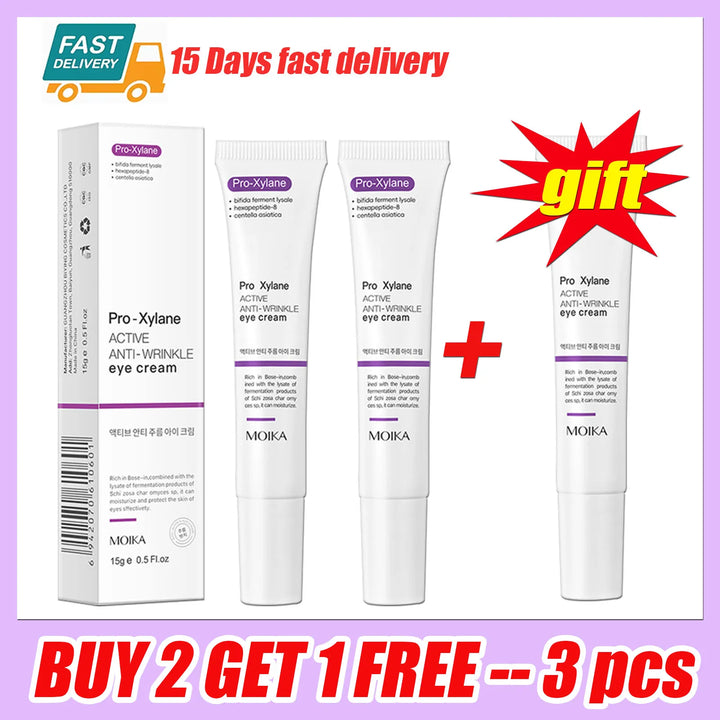 Instant Eye Bag Removal Cream Retinol Anti-Wrinkle Firming Skin Fade Fine Lines Anti Dark Circle Puffiness Brighten Eye skinCare