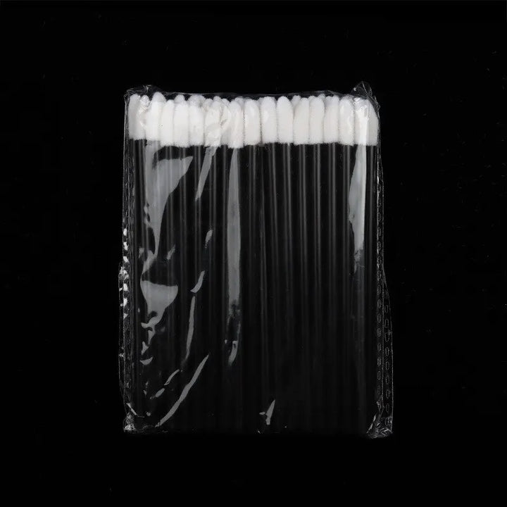 50 Pcs Disposable Lip Brush Makeup Tools Hollow Lip Wands Nylon Lip Gloss Stick Applicator Lipstick Wands Set Cosmetic Tools