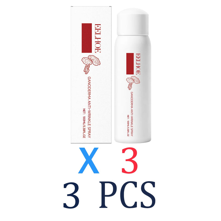 Reishi Mushroom Facial Spray Hydrating Toner with Hyaluronic Acid for Glowing Skin Makeup Setting Spray Face Mist for Dry Skin