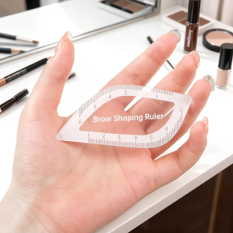 1PC Brow Mapping Ruler Eyebrow Shaping Ruler 1 Minute Fast Drawing Design Brow Easy Tool Microblading Permanent Mekup Stencils