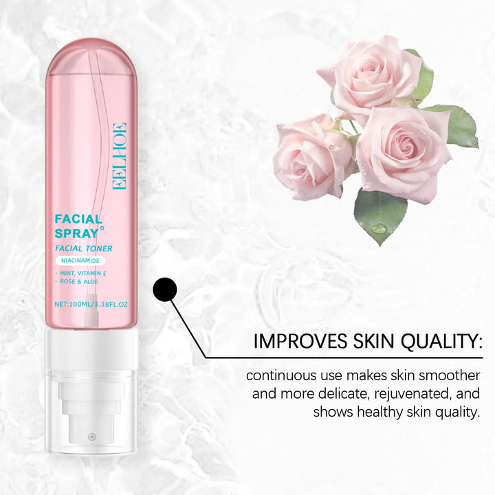 Eelhoe Nicotinamide Face Toner Spray Remove Acne Keep Smooth Fading Fine Lines Deeply Moisturizing Facial Nourishing Toners