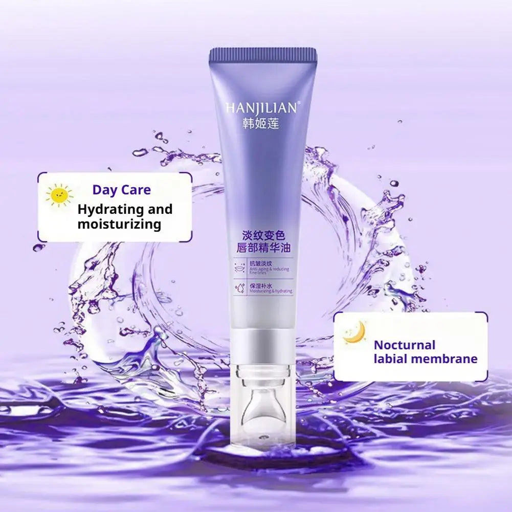 2 Colors Instant Lip Plumping Essential Oil Nourishing Antiwrinkle Moisturising Lip Care Ultimate Plumping Lip Gloss Serum