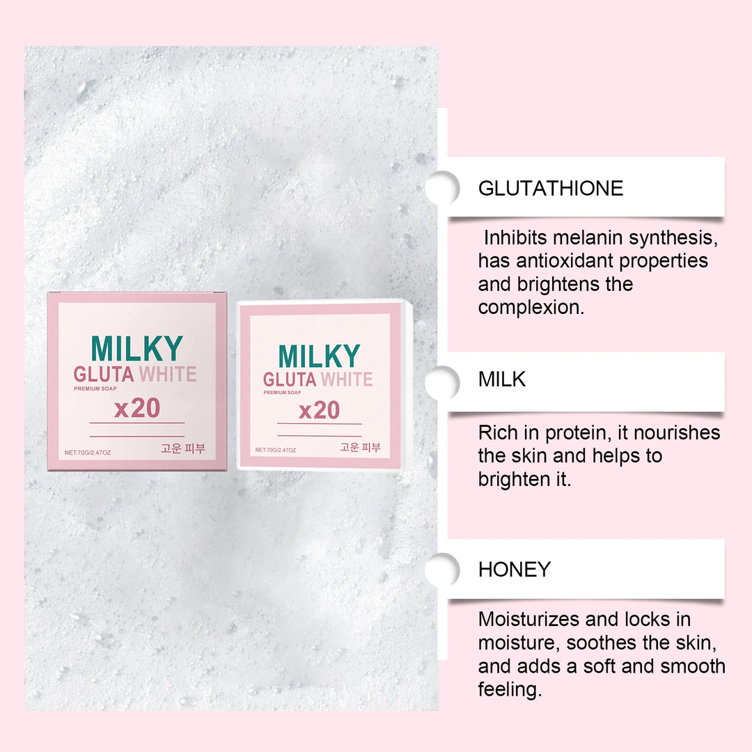 Milk body moisturizing soap gentle care cleansing body Skin moisturizing Moisturizing Refreshing Care Bath Soap