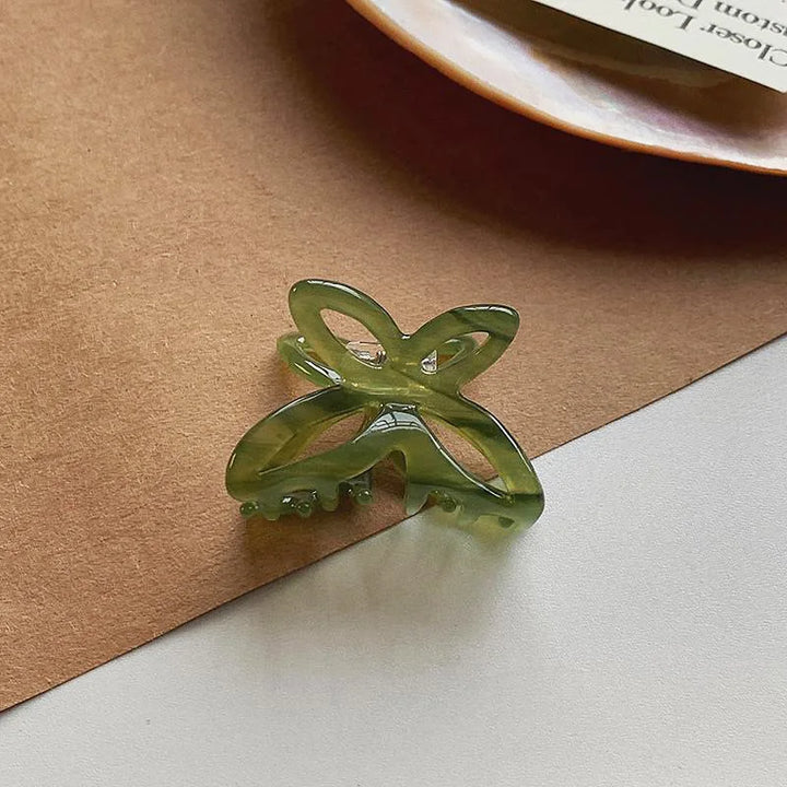 French Retro Butterfly Hair Accessories Back Of Hair Grasping Acetate Clips Hair Clips Crab Hair Clip Hair Clips For Women