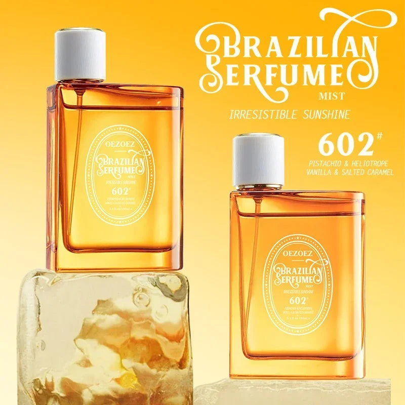 100ML Caramel Vanilla Perfume Women Eau De Parfum Irresistible Sun Gourmet Caramel Body Spray Perfume Lasting Pheromones Gifts
