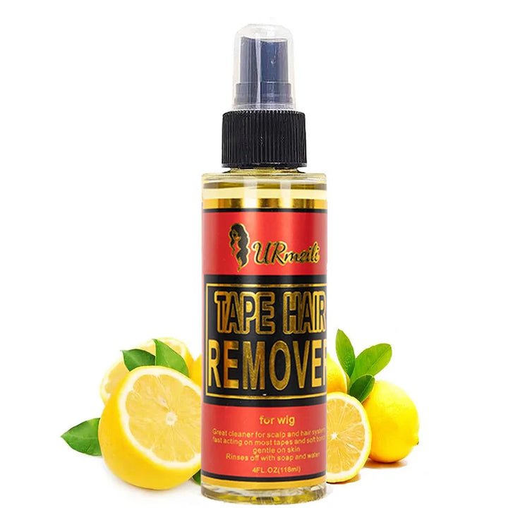 2-piece set  Hair Glue Remover Adhesive Cleaner and Lace Melting Spray and Holding Spray(120ml), Extreme Hold & Glueless