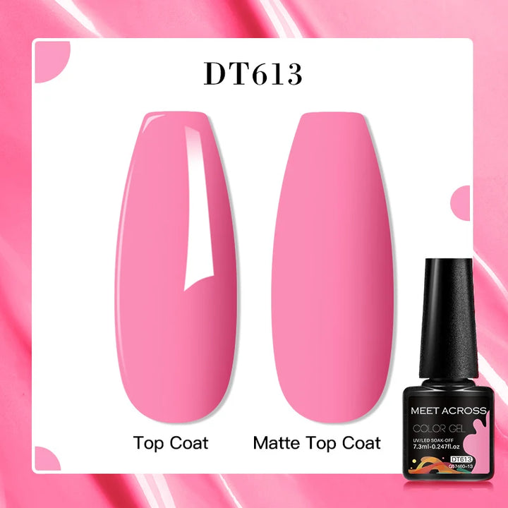 MEET ACROSS 7ml Porcelain White Cat Eye Gel Polish Holographic Glitter Magnetic Galactic Effect Gel Nail Polish Soak Off UV Gel