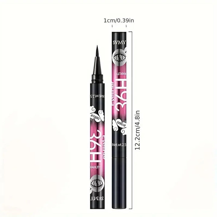 3pcs/5pcs Waterproof Black Eyeliner Pencils-Smudge-Proof, Long-Lasting &Beginner-Friendly Eye Makeup