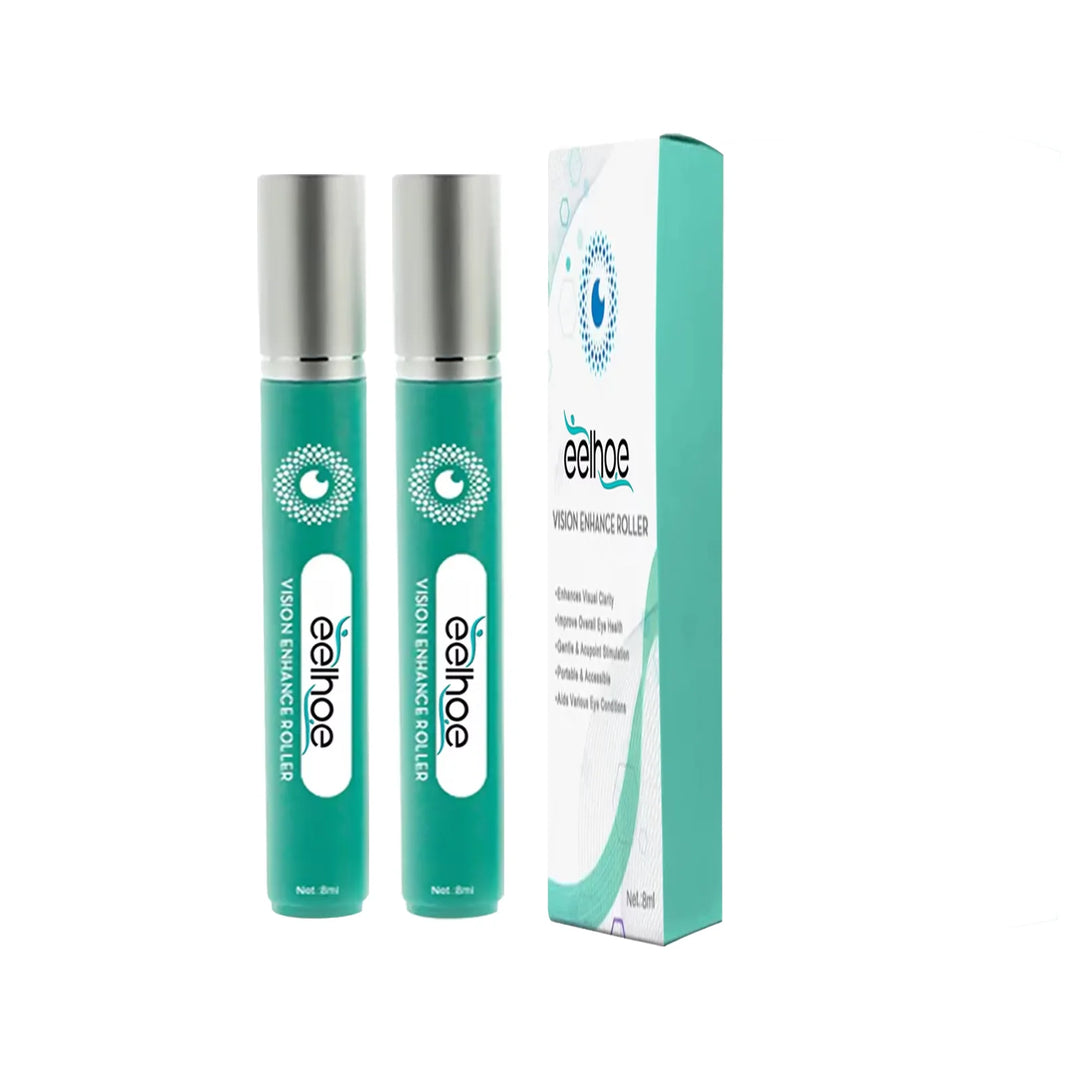 Eye Serum and Massage Roller to Relax the Eyes, Relieve Dryness and Fatigue, And Provide Eye Care Massage Eye Care
