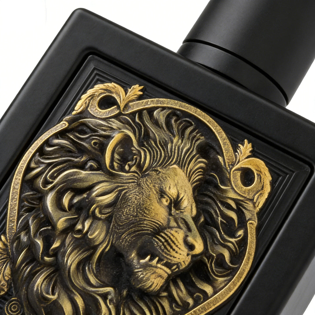 Click to see full view Rayhaan Lion Eau De Parfum Spray for Men, 3.4 Ounce
