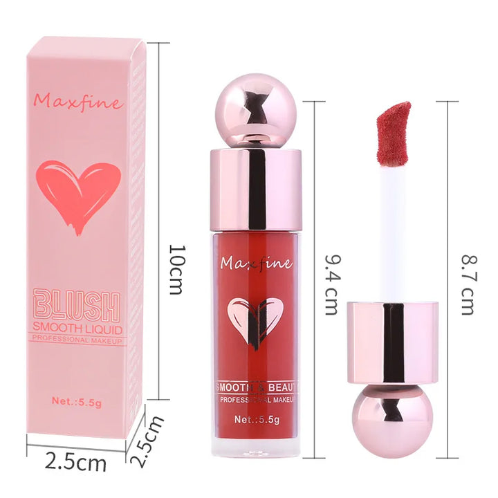 Liquid blush when applied with a hydrating touch can brighten your complexion keep your makeup on without smudge