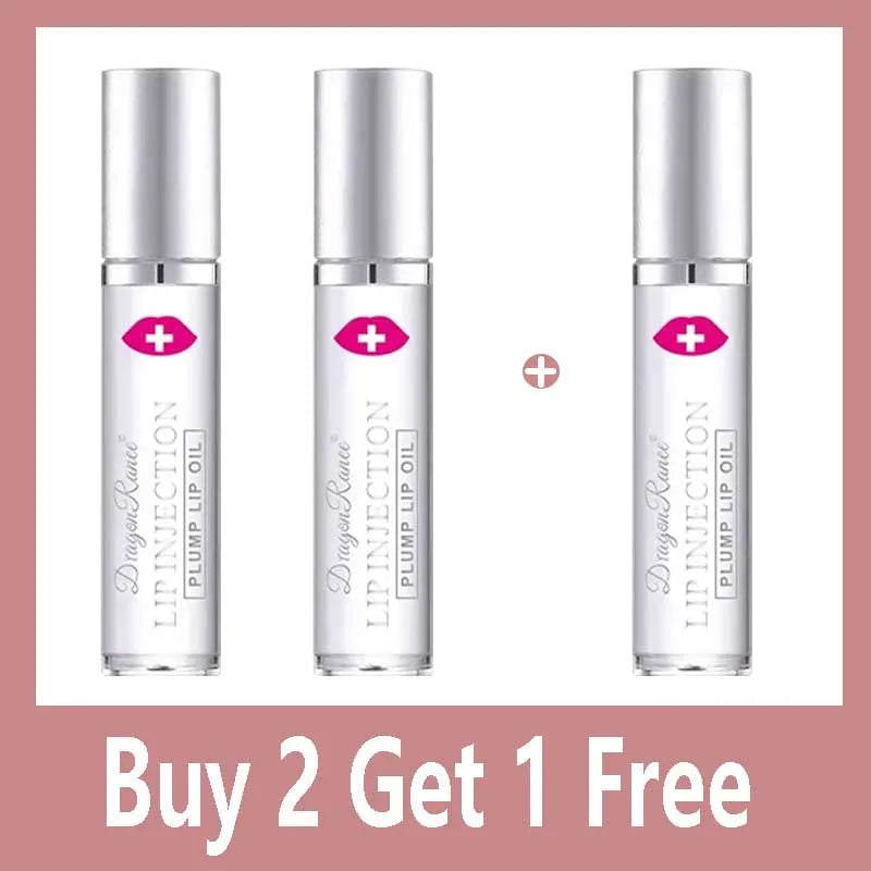 Instant Volumising Lip Plumper Oil Lip Enhancer Lip Gloss Plumping Serum Moisturizing Anti-Wrinkle Lipstick Sexy Care Makeup