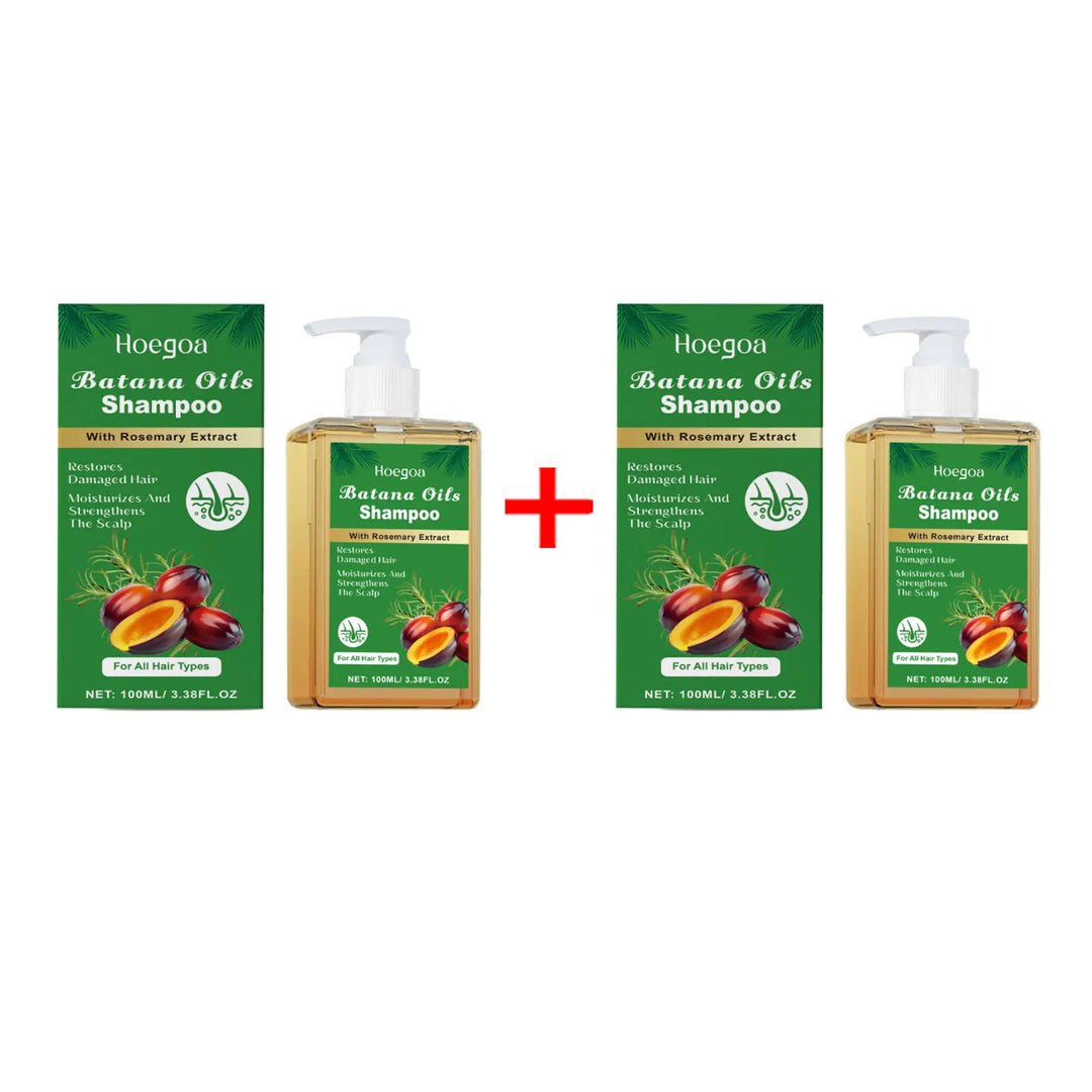 Batana Oil Shampoo Soothing Scalp Repairing Rosemary Batana Nourishing Regenerating Deep Moisturizing Hair Growth Care Product