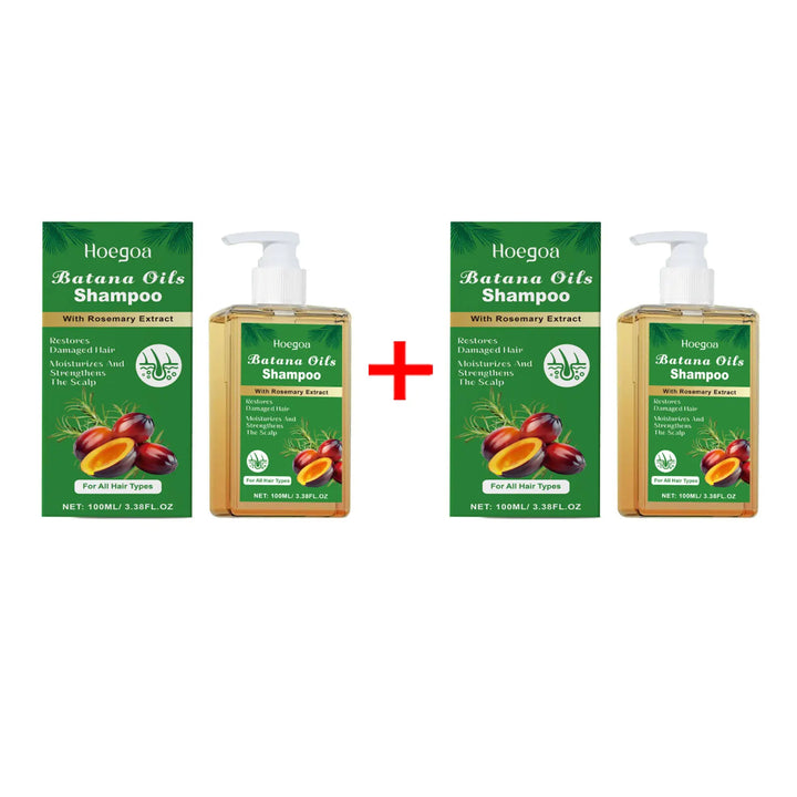 Batana Oil Shampoo Soothing Scalp Repairing Rosemary Batana Nourishing Regenerating Deep Moisturizing Hair Growth Care Product