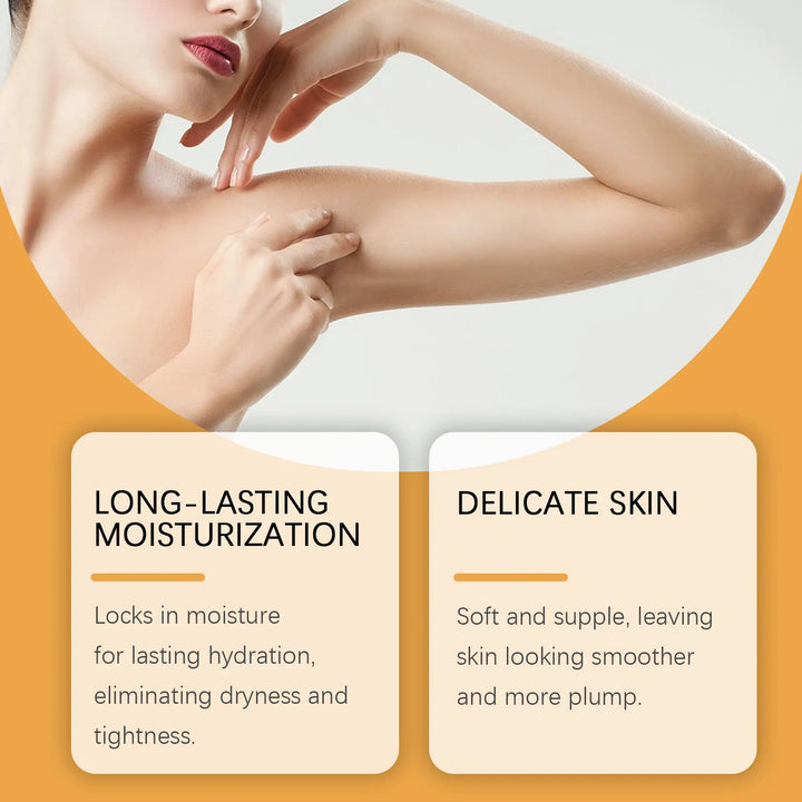 Moisturizing Body Oil with Vitamin E Camellia Oil Deep Hydration for Dry Skin Winter Skincare Anti Dryness Holiday Gift 100ml