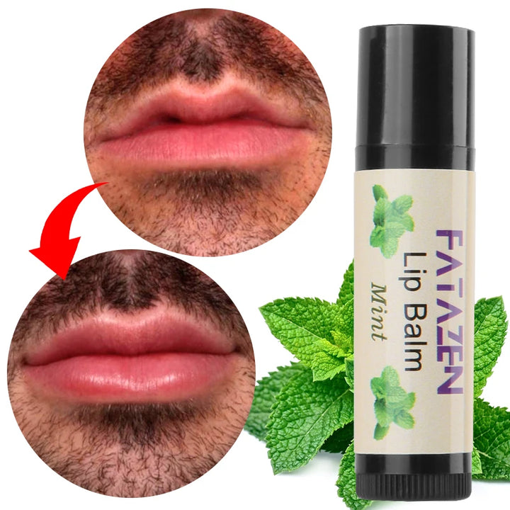 Organic Honey Lip Balm Mint Flavor Eco Friendly Chapstick Shea Butter Lip Balm For Men