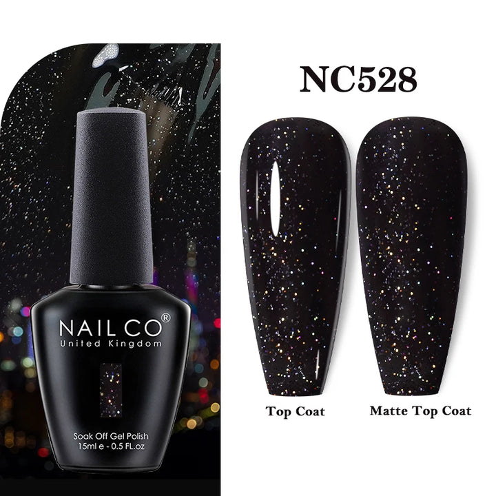 NAILCO 131Colors Vernis Semi Permanent UV Varnish Gel Nail Polish Nails Art Gel Manicure TOP BASE Varnish Hybrid