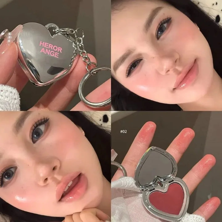 Highlighter Cream Blusher Palette Multi-Use Water Light Natural Red Cheek Color Brightening Jelly Rouge Paste Easy Blend Makeup