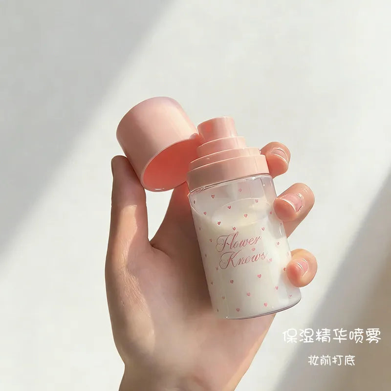 FlowerKnow Makeup Base Moisturizing Hydrating Face Mist Makeup Base Essence Spray  Korean Skin Care Primer Moisturizing
