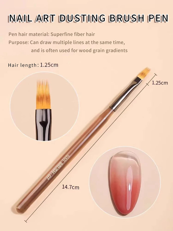 Nail Brushes - Art Acrylic Gel Kolinsky Brush Manicure Supplies Tools Accessories Products Stuff Nail Tech Brushes Things