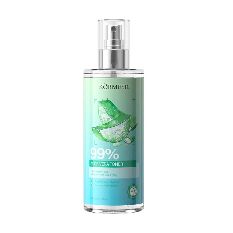 Aloe Vera Skincare Set Cleansing Face Cream Facial Cleanser Toner Acne Spot Whitening Gel Eye Mask Moisturizing Skin Care