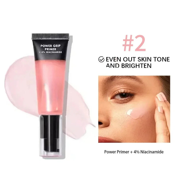 Power Grip Primer Gel Brightening Hyaluronic Acid Hydrating Moisturizing Long-lasting Wear Face Brighten Contour Makeup Cosmetic