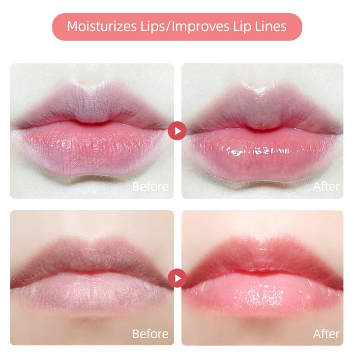 CACE Lovely Honey Cherry Lip Oil Nourishing Lip Balm Long Lasting Moisturizing Clear Lip Oil  Lip Gloss Lip Care Beauty Makeup