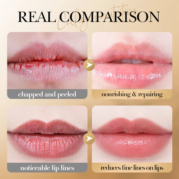 1/3/5PCS Collagen Lip Balm Moisturizing Anti-Cracking, Brightening & Repairing Lip Care with Nourishing Hydration ﻿