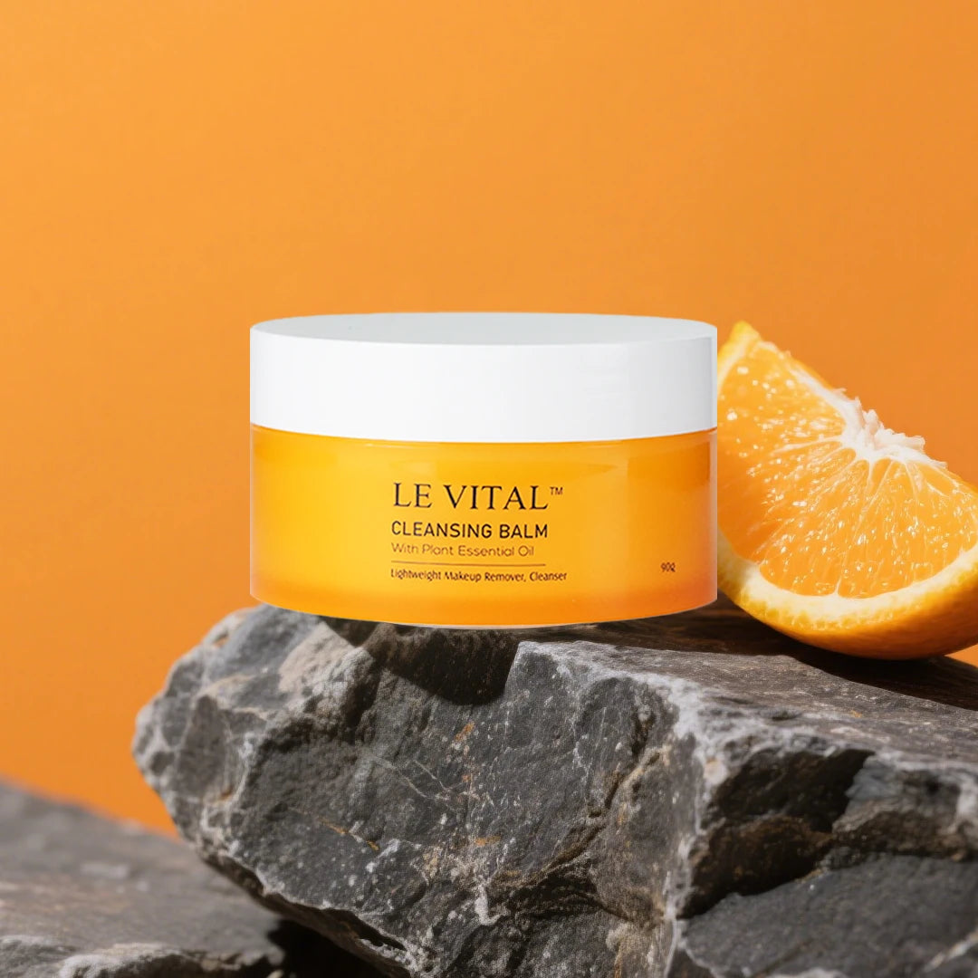 Makeup Remover Cream Citrus And Rose Essence Deep Cleaning Hydrating Makeup Remover Coconut Oil Infused Facial Cleanser 3.17oz