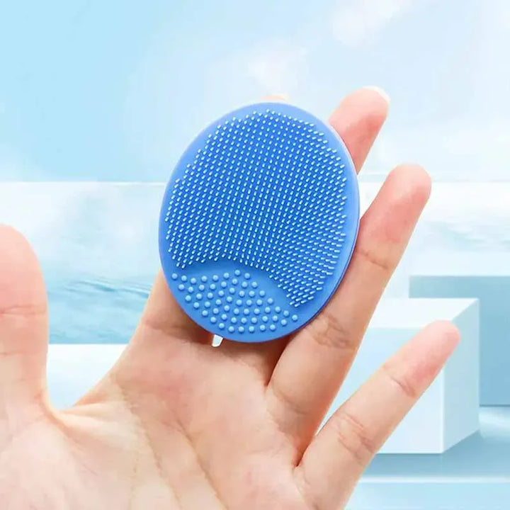 Baby Hair Brush Kids Shower Brush Head Hair Wash Massage Brushes Silicone Shampoo Brush for Infant Bathing Baby Bath Accessories