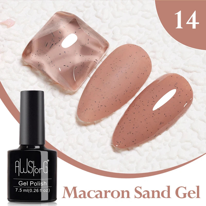 AWStorG 15ML Ace Gel 9-in-1 Nail Glue Gel Nail Polish Thickness Transparent Semi Permanent  Function UV Gel Soak Off Nail Art