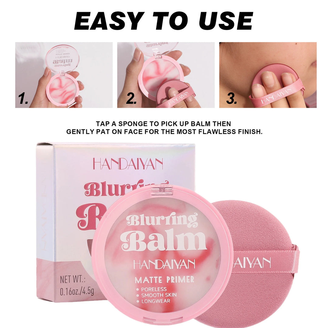 Makeup Matte Primer Moisturizing Balm Oil Control Poreless Smooth Facial Isolation Transparent Makeup Fixing Gel Foundation Base