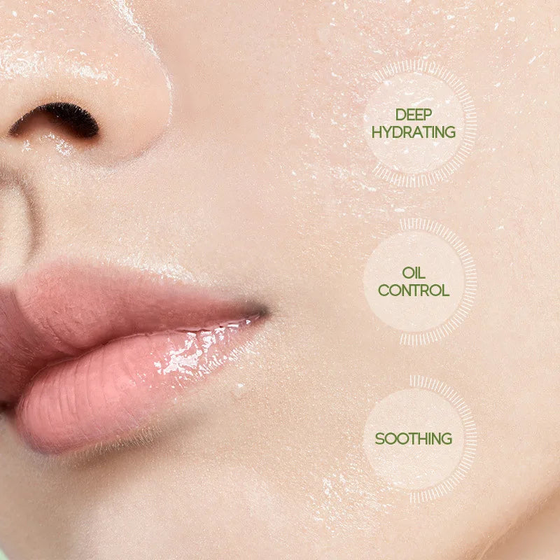 LAIKOU Green Tea Face Tonic Hydration Smooth Facial Toner Oil Control Moisturizing Whitenting Skin Care