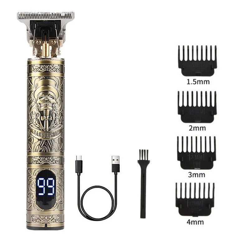 Three-speed Variable Gear T9 Hair Clipper Shaving Hair Trimming Hair Trimming Electric Shaver Boyfriend Gift Barber Clippers