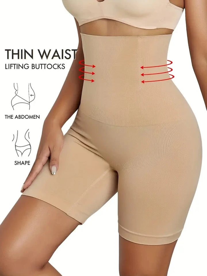 New Women Firm Tummy Control with Hook Butt Lifter Shapewear Panties High Waist Trainer Body Shaper Shorts Female Slimming fajas