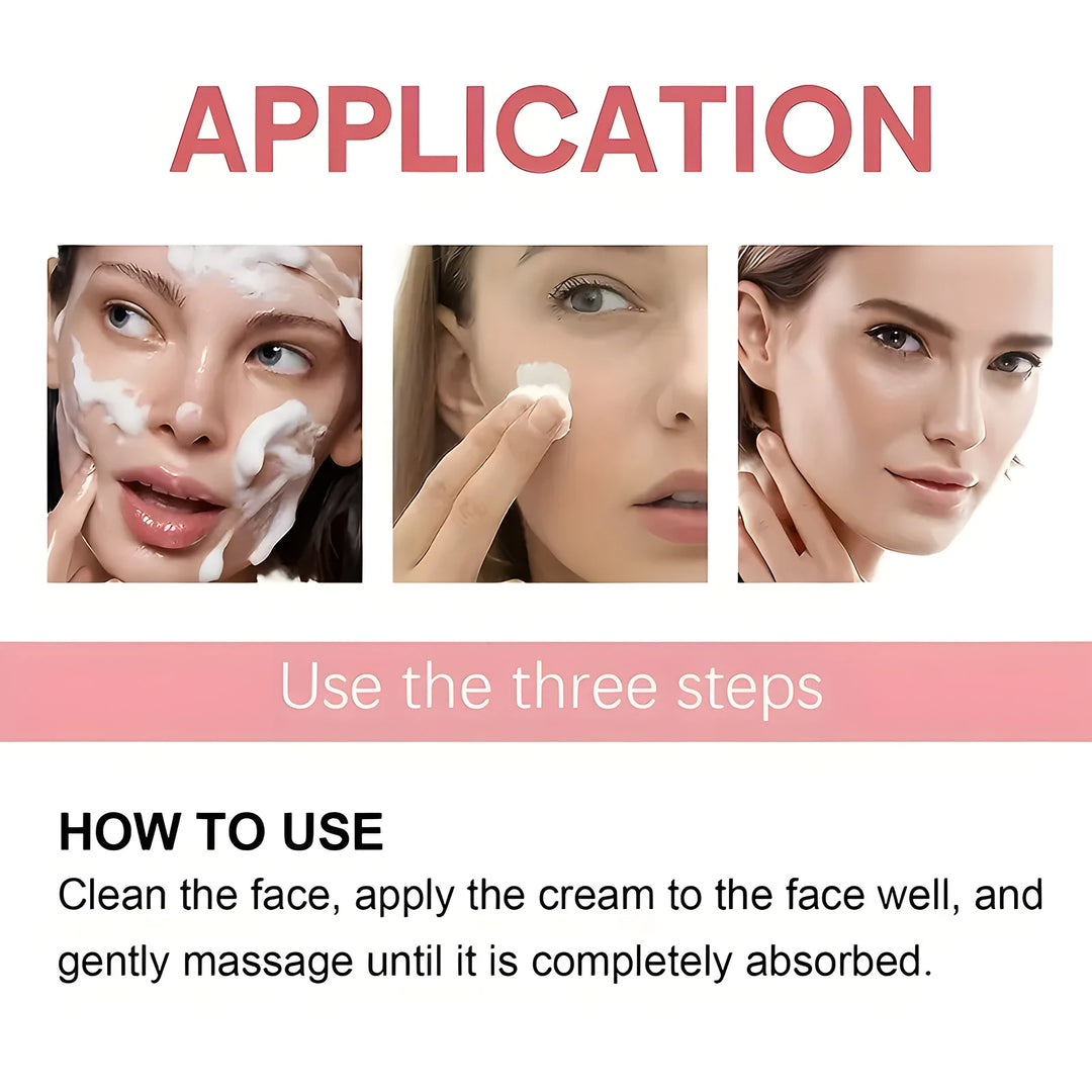 Snail Sticky Moisturizing Cream - Day and Night Cream Contains Niacinamide, Hyaluronic Acid, and Vitamin E for All Skin Types - Firming, Improving and Smoothing Skin Care for Winter and Autum Use