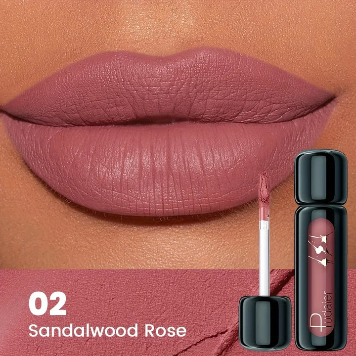 1PC Matte Velvet Lip Gloss, Long Lasting Waterproof Non-Stick Lip Mud, Smooth Lip Makeup Gift for Women, Mother’s Day Gift