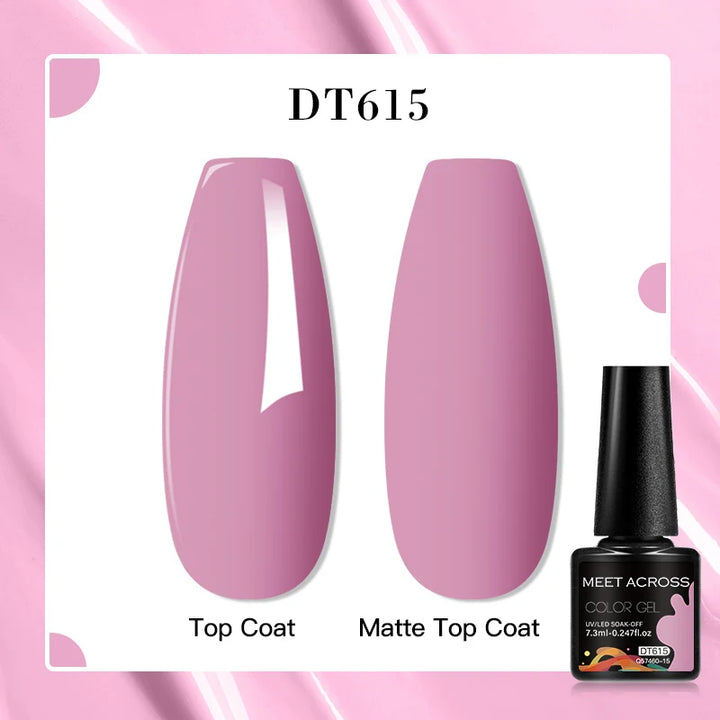 MEET ACROSS 7ml Porcelain White Cat Eye Gel Polish Holographic Glitter Magnetic Galactic Effect Gel Nail Polish Soak Off UV Gel