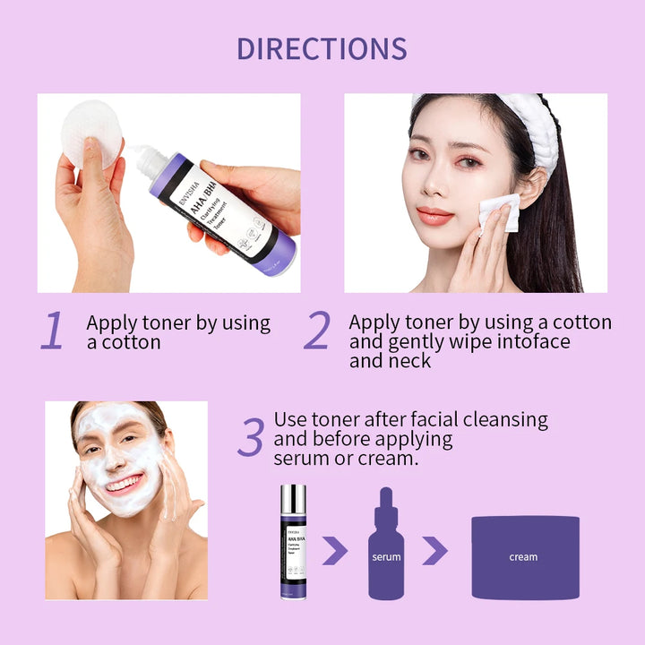 ENVISHA Face Skin Care Cleansing Toner Shrink Pores Whitening Moisturizing Refreshing Oil Control Anti-acne Anti-Wrinkle Aging
