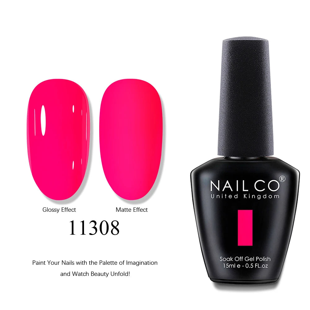 NAILCO Top Coat Base Coat Magic Remover Lacquer UV Color Gel Nail Polish Esmalte Soak Off Semi Permanente Vernis Nails Art Tips