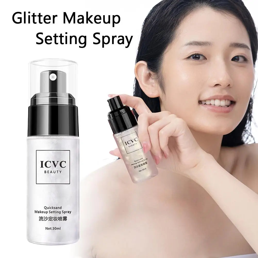 30ml Makeup Setting Spray Natural Matte Refreshing Oil Control Moisturizing Lotion Hydrate Gives A Natural Glow