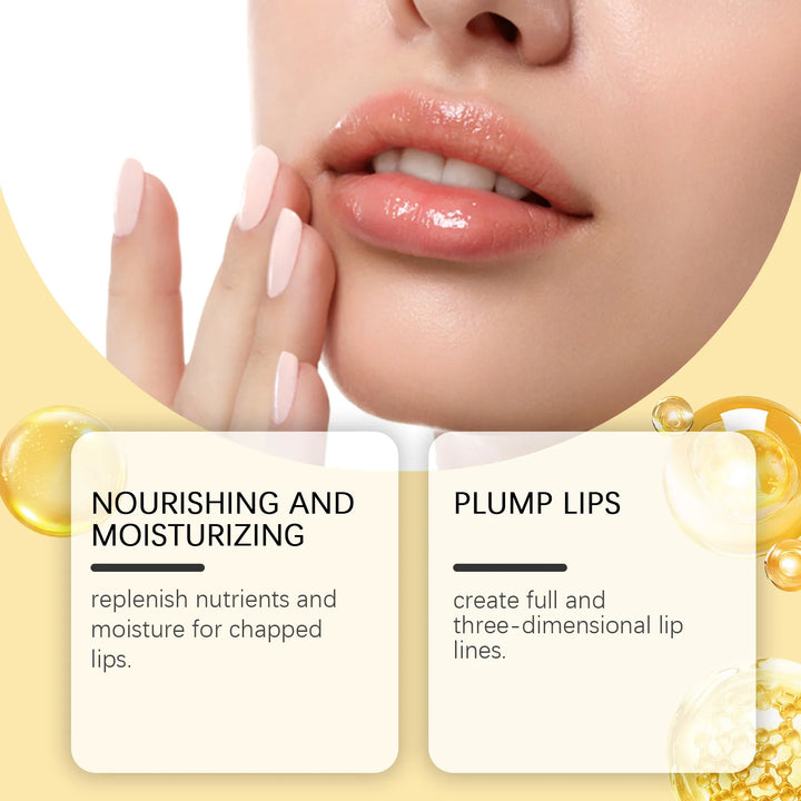Propolis Lip Sleeping Mask Exfoliating Moisturizing Fade Lip Lines Repair Lip Treatment for Dry & Chapped Lips Overnight Care