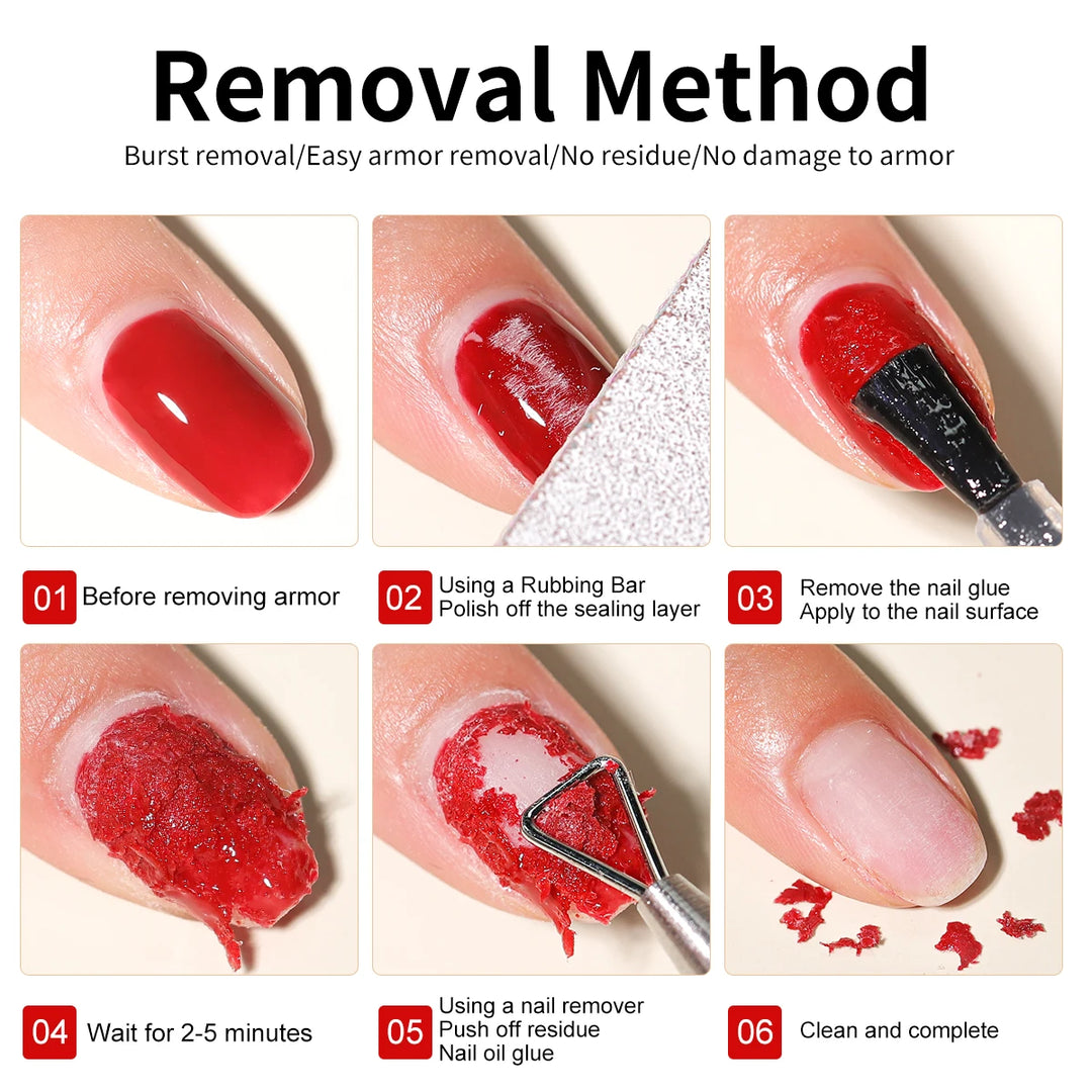 LIMEGIRL 15ml Magic Fast Nail Gel Polish Remover Kit for Nails UV Soak Off Semi Permanent Varnish Manicure Art Removal Tools