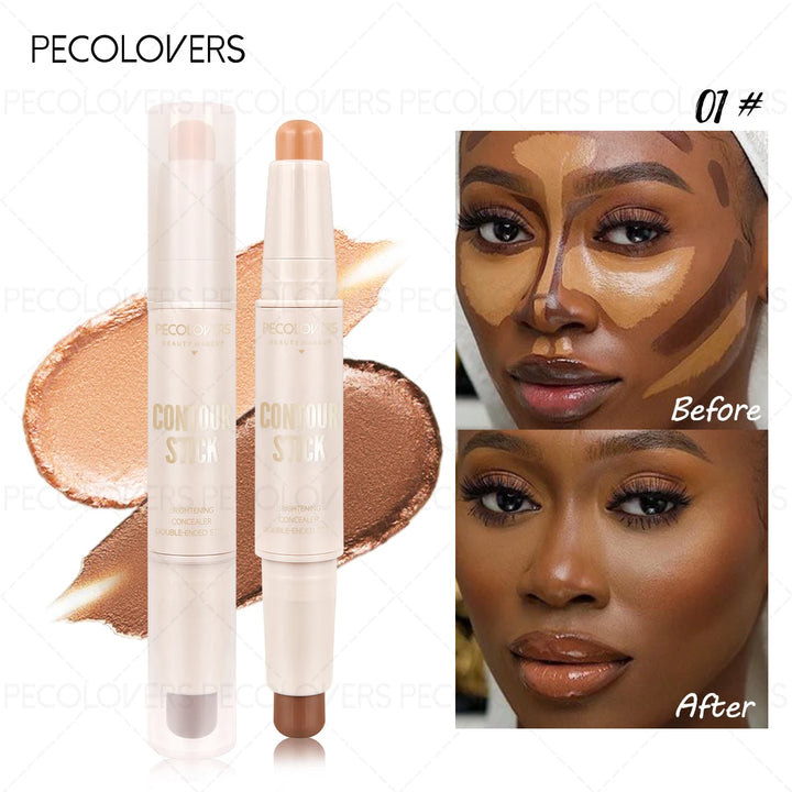 1PC Highlight and Contour Stick, Facial Highlighting, Shaping The Facial Contour, Three-dimensional, Essential Daily Makeup Tool