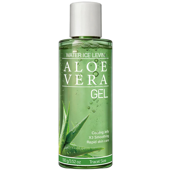 Pure Aloe Vera Gel with Hyaluronic Acid, Cooling & Moisturizing for All Skin Types