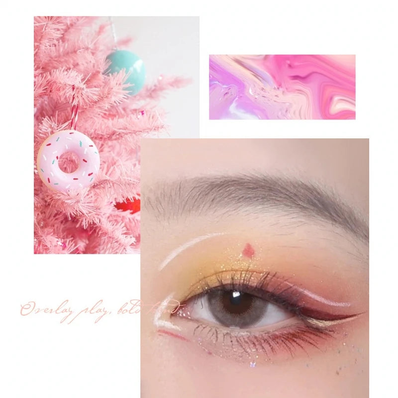 Red Matte Eyeliner Pencil Long Lasting Eye Makeup Liquid Eyeliner Waterproof Eyeliner Pen Eye Cosmetics Makeup Tools