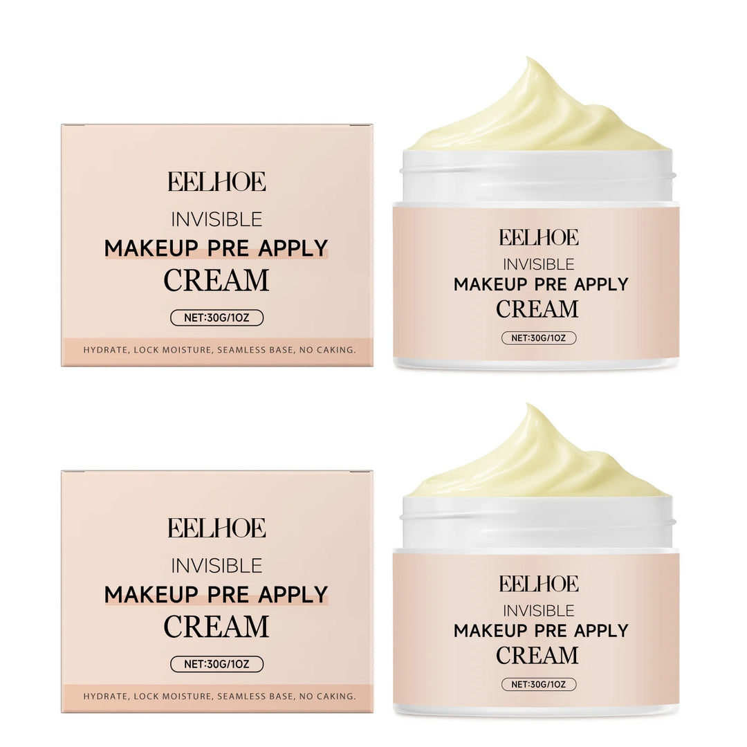 Pre Primer Invisible Makeup Waterproof Minimize Pore Brightening Skin Tone Natural Isolation Pre Apply Cream Primer Makeup 30g